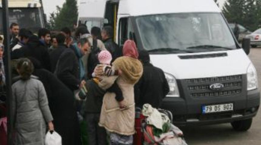 Kilis'teki Bazı Suriyeliler, Talepleri Doğrultusunda &Uuml;lkelerine D&ouml;n&uuml;yor