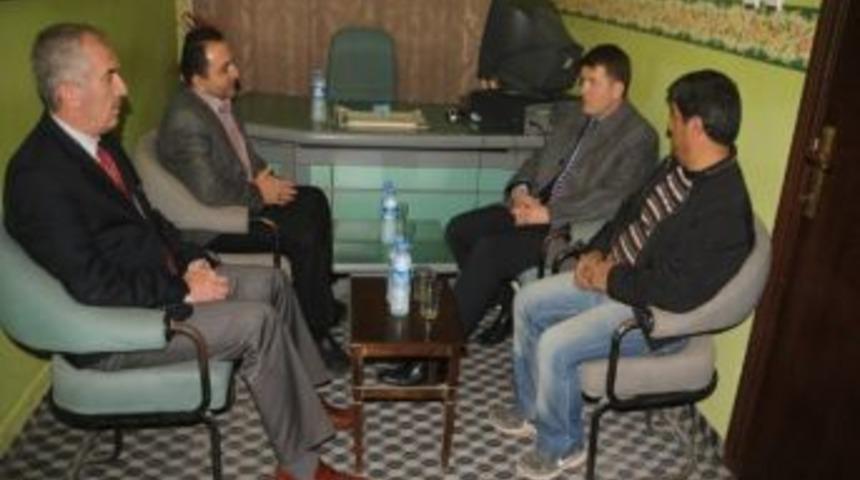 Cizre Kaymakam Şenol Koca'dan Esnaf Odası Başkanlığına Ziyaret