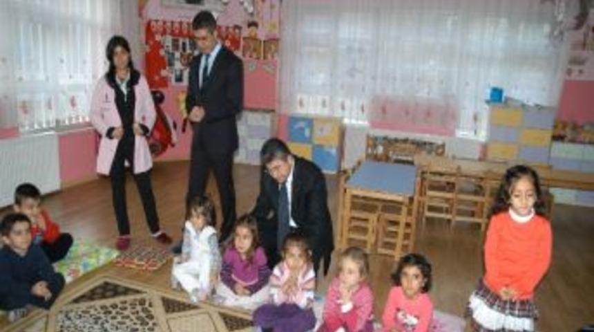 Kaymakam Yılmaz Miniklerle Buluştu