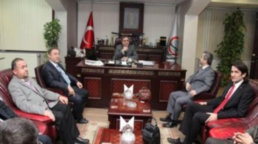 Memur-sen&rsquo;den Başkan &Ouml;zdemir&rsquo;e Ziyaret