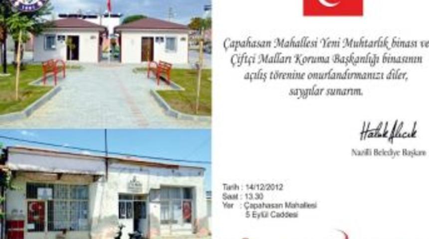 Nazilli Belediyesi&rsquo;nden Muhtarlıklara Destek