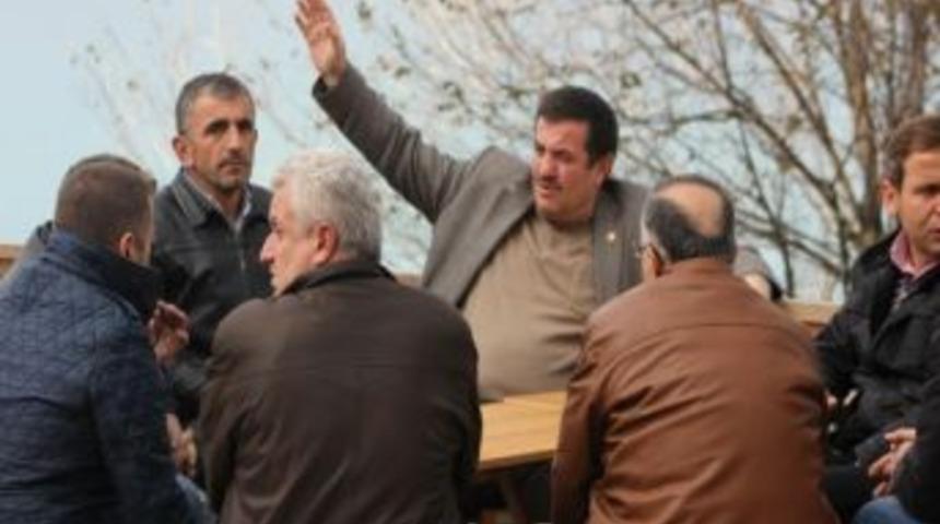 Ak Parti D&uuml;zce Milletvekili &Ccedil;akır Ak&ccedil;akoca'da Temaslarda Bulundu