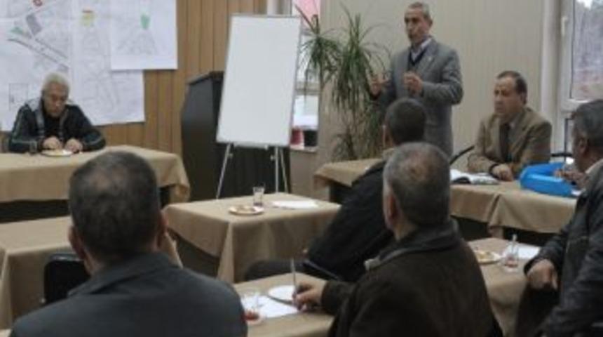 Dinar&rsquo;da K&ouml;y Muhtarları İle M&uuml;cavir Alan Toplantısı