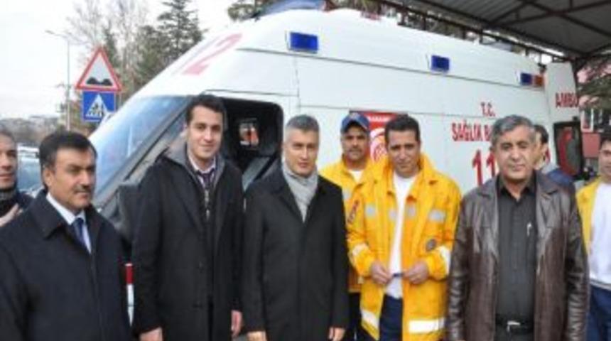 Afşin 112 Acil Sağlık İstasyonuna Yeni Ambulans