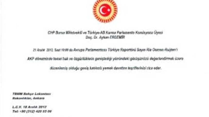 Erdemir&rsquo;den Ruijten&rsquo;in A&ccedil;ıklamalarına Eleştiri