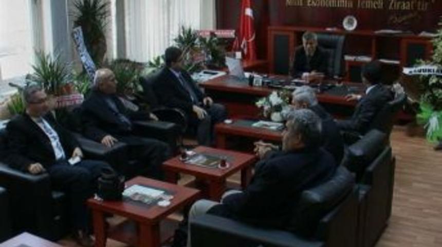 Chp'den Gıda, Tarım Ve Hayvancılık İl M&uuml;d&uuml;rl&uuml;ğ&uuml;'ne Ziyaret