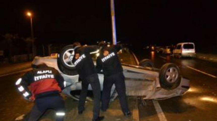 Alaplı itfaiyesi can kurtardı