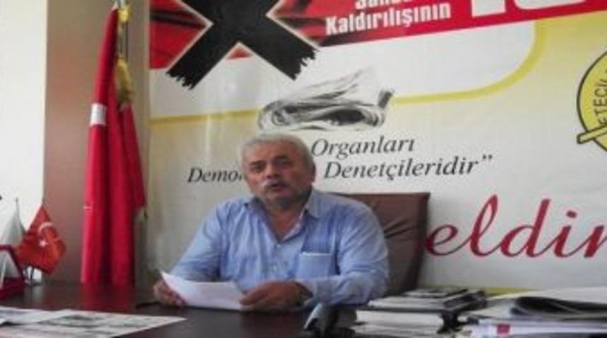 EGD Başkanı G&uuml;nay'a su&ccedil; duyurusu!..