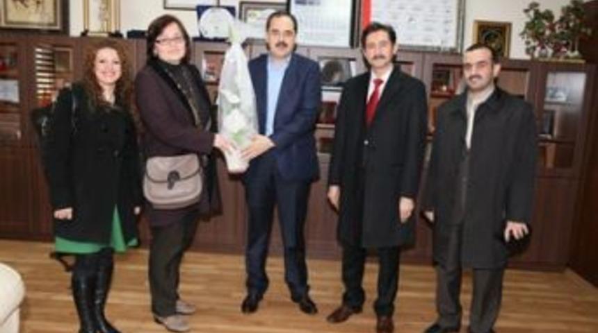 &Ouml;ğretmenlerden Ayaz'a ziyaret