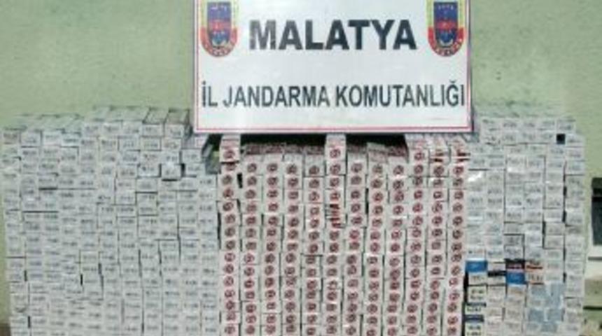 Jandarmadan Ka&ccedil;ak Sigara Operasyonu