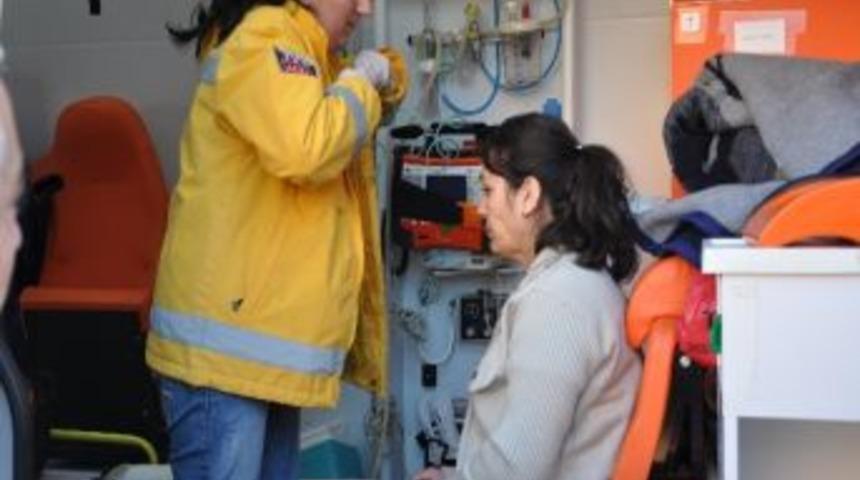 Apartmanda &Ccedil;ıkan Yangın Korkuttu