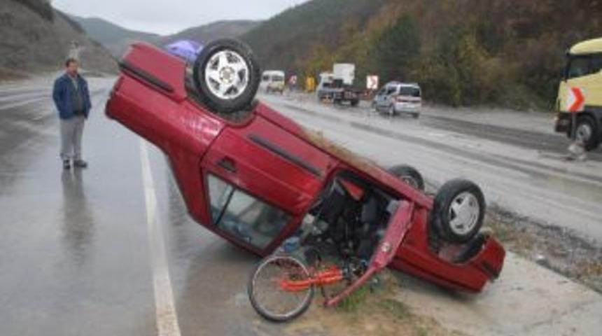 Samsun'da Trafik Kazası: 2 Yaralı