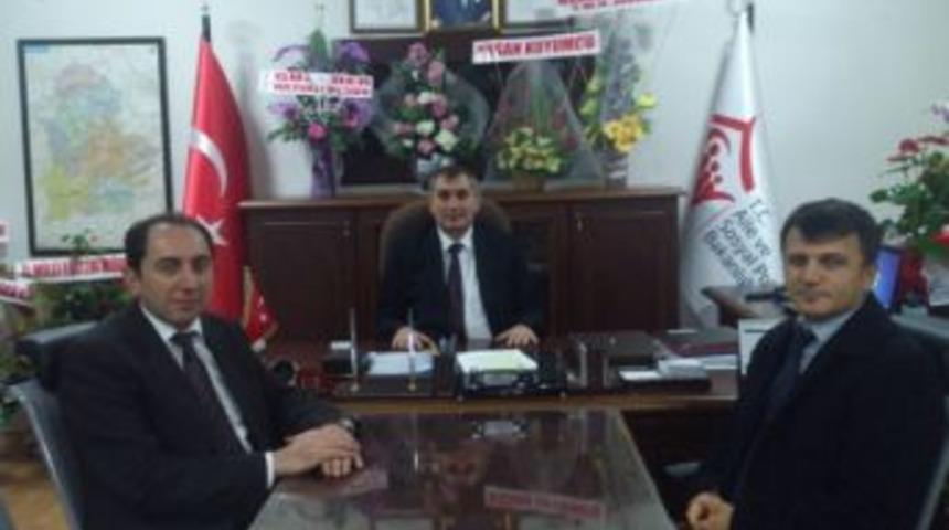 Rekt&ouml;r Alkan&rsquo;dan Din&ccedil;er&rsquo;e Kutlama Ziyareti