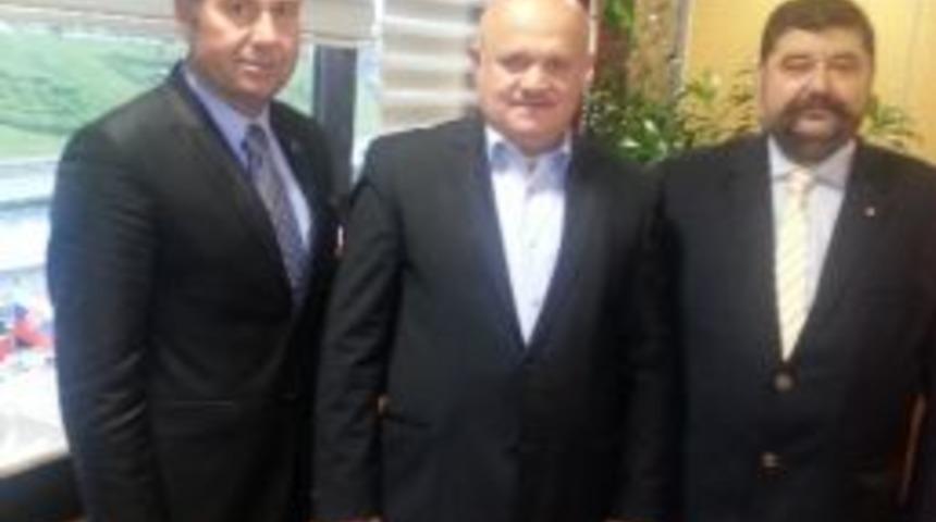 Bodrum'dan Thy Y&ouml;netim Kurulu Başkanı Hamdi Top&ccedil;u&rsquo;ya Ziyaret