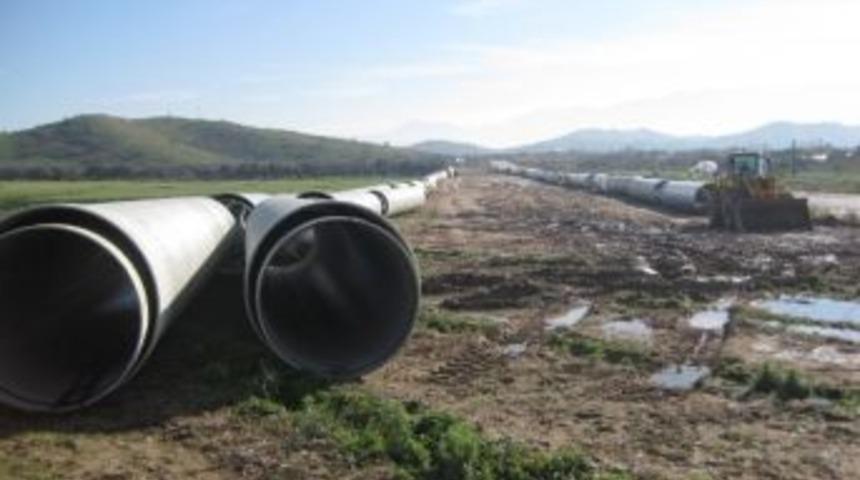 K&uuml;&ccedil;&uuml;kmenderes Sulama Projesinde Hedef "04.04.2014"