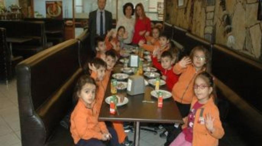 Minik &Ouml;ğrenciler Pasta Yapmayı &Ouml;ğrendi