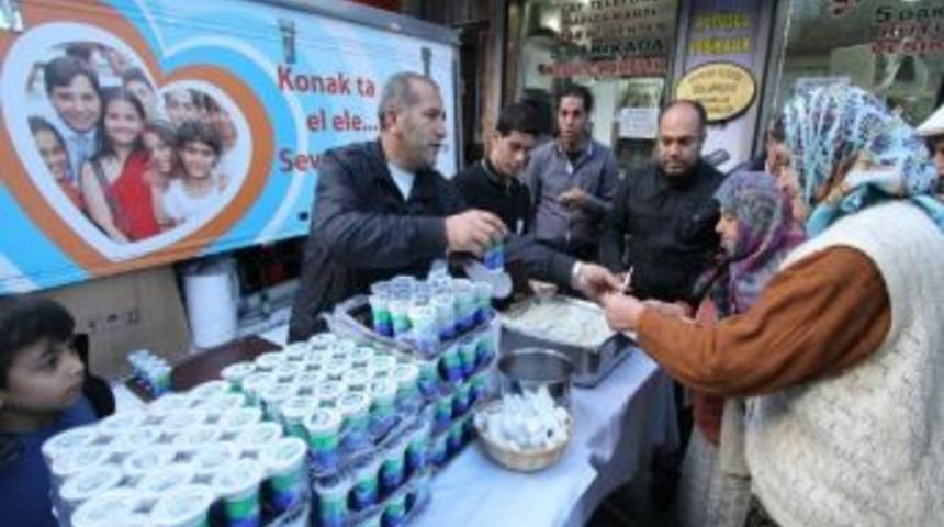 Dolaplıkuyu Mahallesi Pilav G&uuml;n&uuml;yle Şenlendi