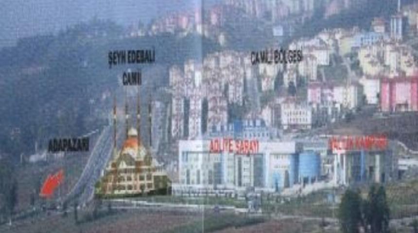 10 Bin Kişilik Caminin Temeli Pazar G&uuml;n&uuml; Atılacak