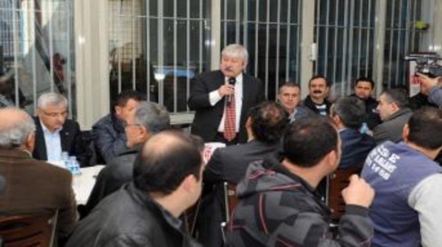 Bayakşehir Belediye Başkanı Sanayi Esnafıyla Buluştu