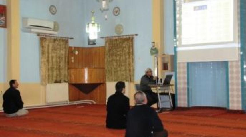 Cami Cemaatine G&ouml;rsel Kuran-ı Kerim Eğitimi