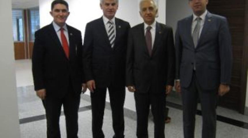 Tbmm Plan Ve B&uuml;t&ccedil;e Komisyonu&rsquo;dan Kamu Baş Denet&ccedil;isi &Ouml;meroğlu&rsquo;na Ziyaret