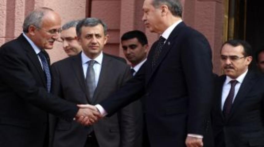 Başbakan Erdoğan, Yargıtay Başkanı Alkan'ı Ziyaret Etti