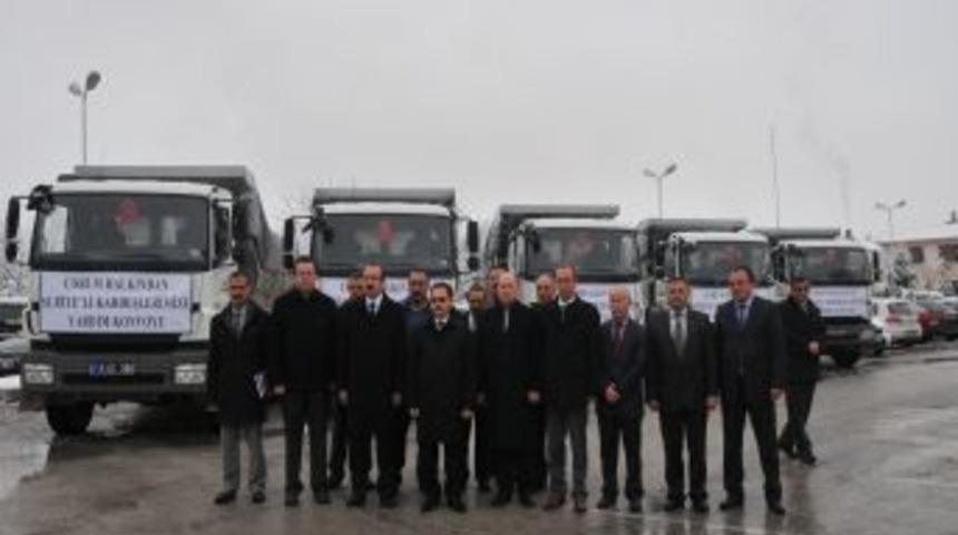 Çorumlu Hayırseverler Suriye'ye Yardım Elini Uzattı