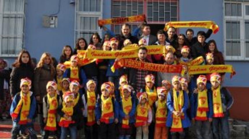G&ouml;ztepeli Taraftarlardan Balıkesir'deki K&ouml;y Okuluna Yardım