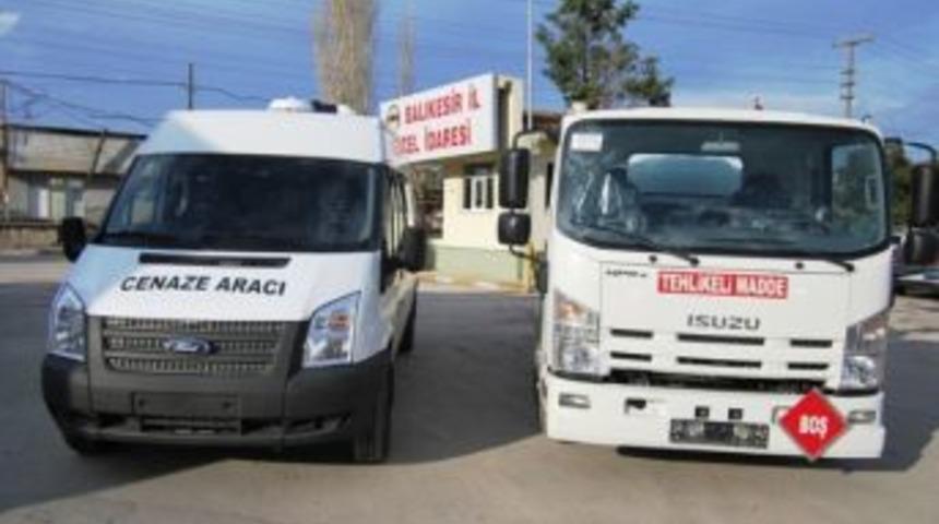 Balıkesir İl &Ouml;zel İdaresi'ne Ara&ccedil; Takviyesi