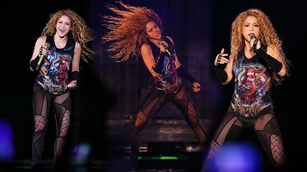 Shakira İstanbul konserinde binlerce kişiyi coşturdu
