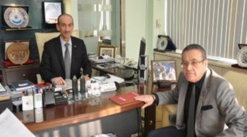 Fibrobeton Y&ouml;netim Kurulu Başkanı Yetişene&rsquo;den Dtso'ya Ziyaret