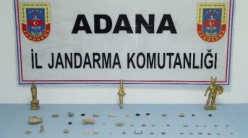 Adana&rsquo;da Tarihi Eser Operasyonu