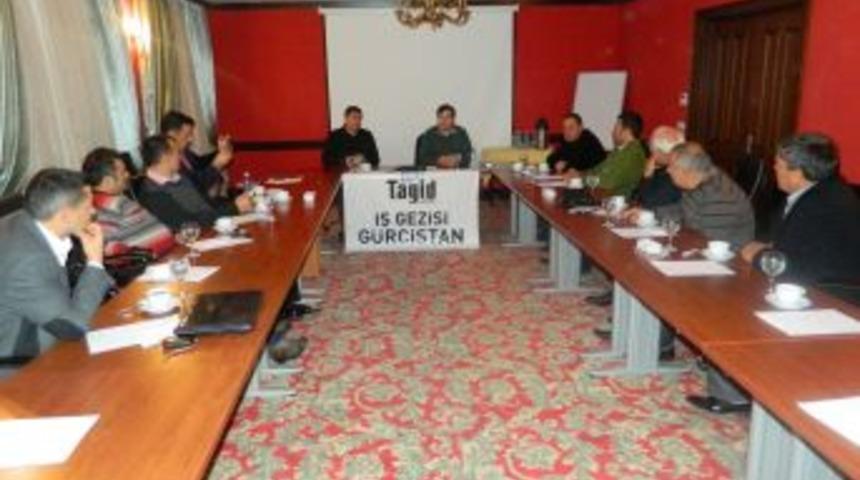 TAGİD G&uuml;rcistan&rsquo;da Iş Alanlarını Araştırdı