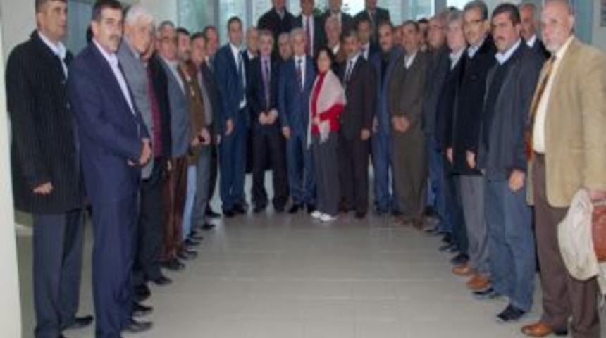 Muhtarlardan Barut&rsquo;a Başsağlığı Ziyareti