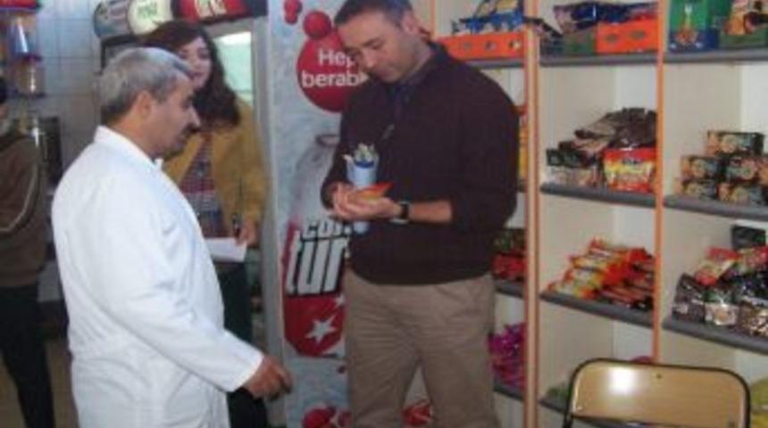 Korkuteli&rsquo;de Okul Kantinleri Denetlendi