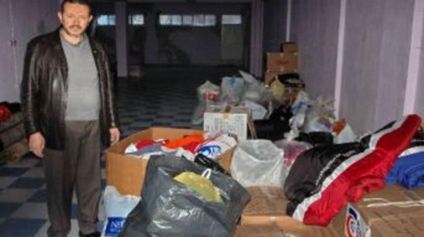 Hayırseverlerden Suriye'ye Yardım Eli