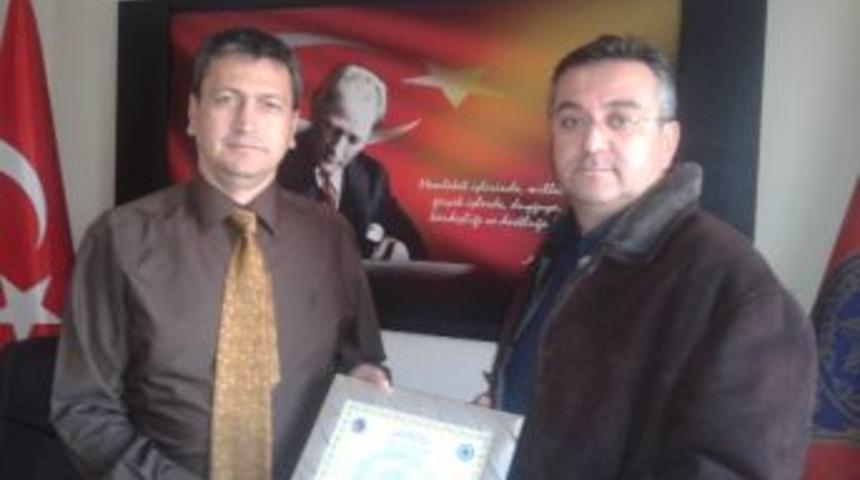 Belediyespor Y&ouml;netiminden Emniyet M&uuml;d&uuml;r&uuml; İncili&rsquo;ye Ziyaret