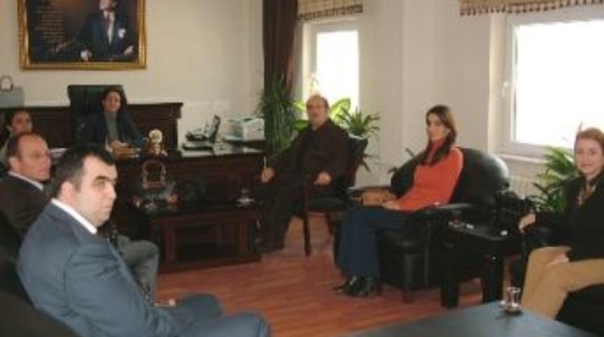 &Ccedil;evrecilerden anlamlı  ziyaret