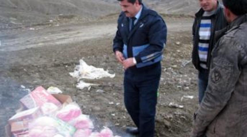 Sorgun'da Sağlıksız Gıda &Uuml;r&uuml;nleri İmha Edildi