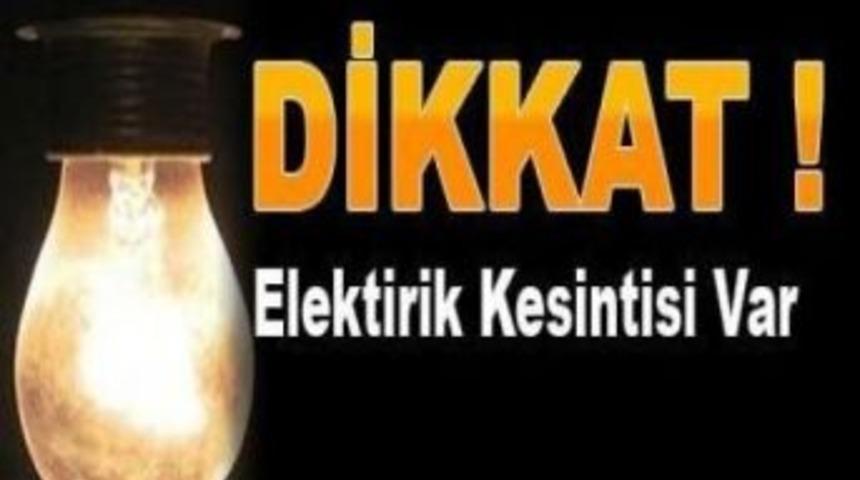 Babaeski&rsquo;de Elektrik Kesintisi