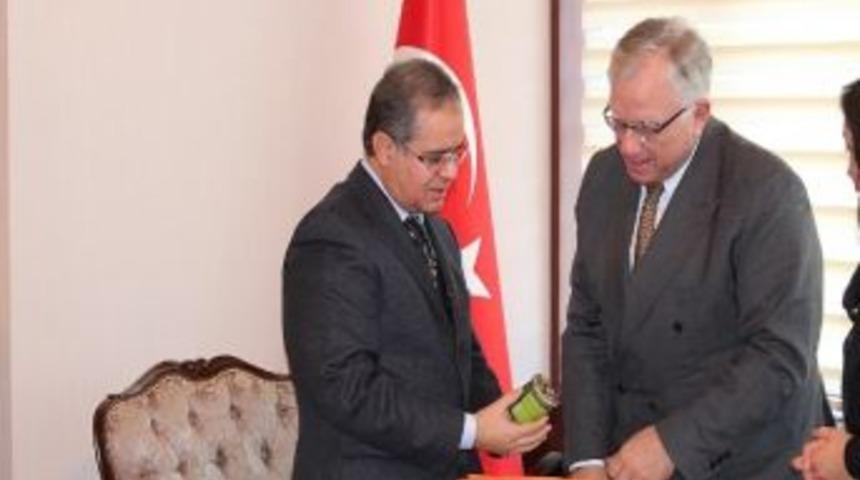 Hollanda'nın Ankara B&uuml;y&uuml;kel&ccedil;isi Jan-paul Dirkse Kilis'te