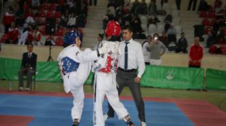 Tekvandonun Krali&ccedil;eleri Bursa&rsquo;da Yarıştı