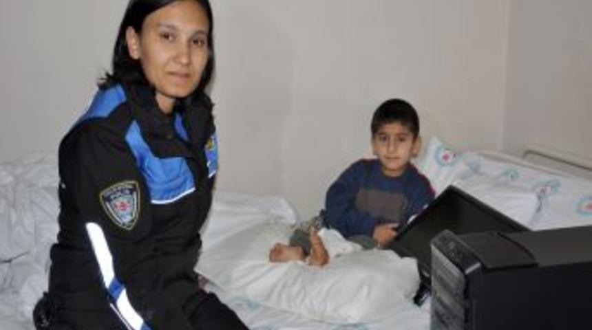 Emniyet M&uuml;d&uuml;r&uuml; Durmaz, Cam Kemik Hastası Samet&rsquo;in Sesini Duydu