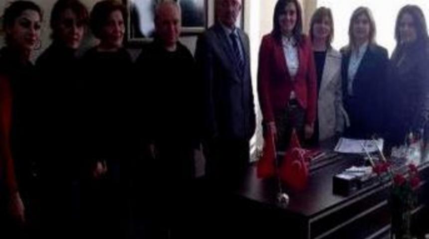 MHP Kadın Kollarına Ziyaret