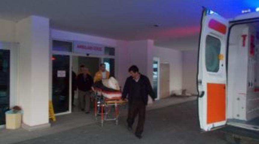 Tarlada Ağa&ccedil; Keserken Ağır Yaralandı