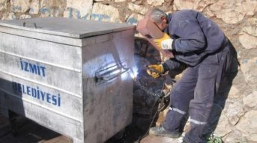 Belediyeden &Ccedil;&ouml;p Konteynerleri İ&ccedil;in Pratik &Ccedil;&ouml;z&uuml;m