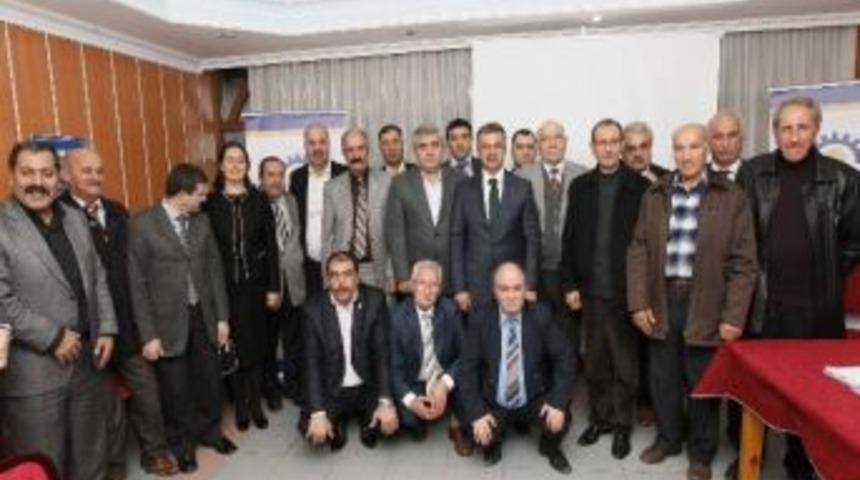 Başkan K&ouml;şker Erzurumlular Derneği'ni Ziyaret Etti