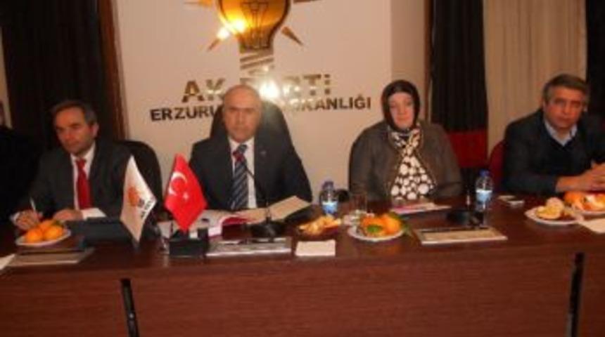 Ak Parti Erzurum Teşkilatında İstişare Toplantısı