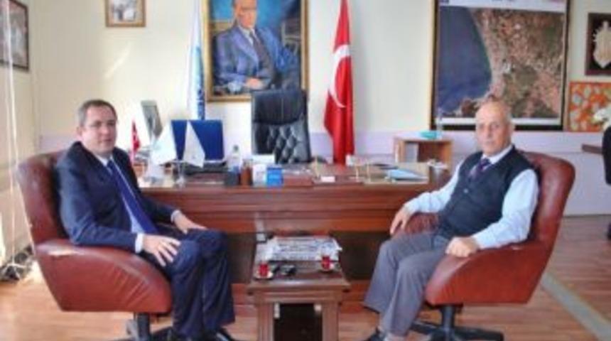 Başkan Ergin&rsquo;den, Başkan Yusuf Altıparmak'a Ziyaret