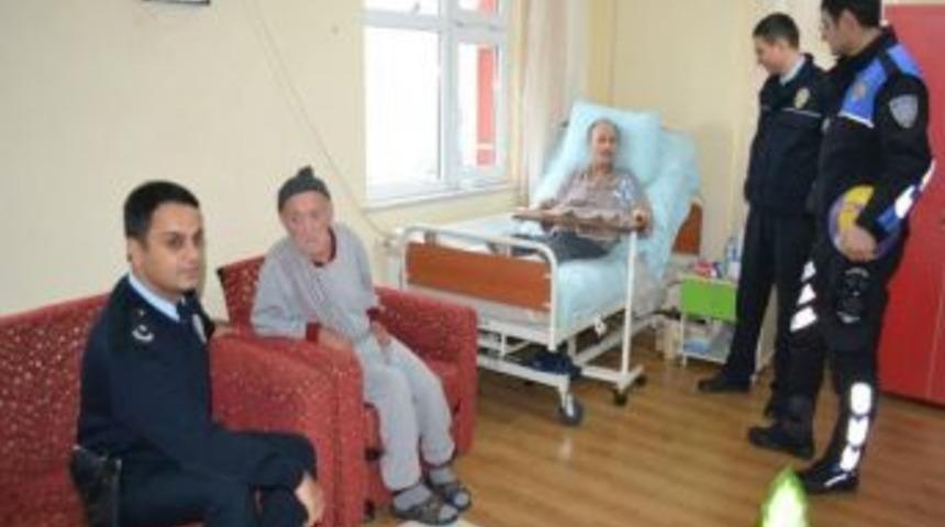 Alaplı Emniyetinden &Ouml;zel Bakım Evine Ziyaret